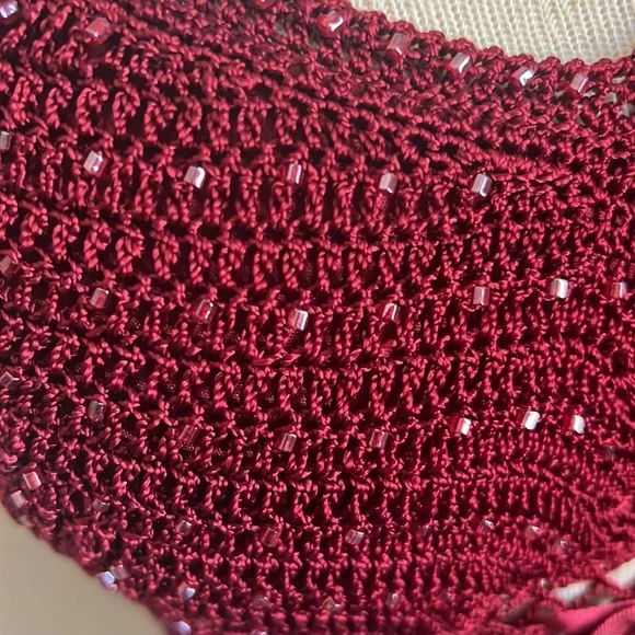 Forever 21 beaded crochet top - Picture 4 of 6